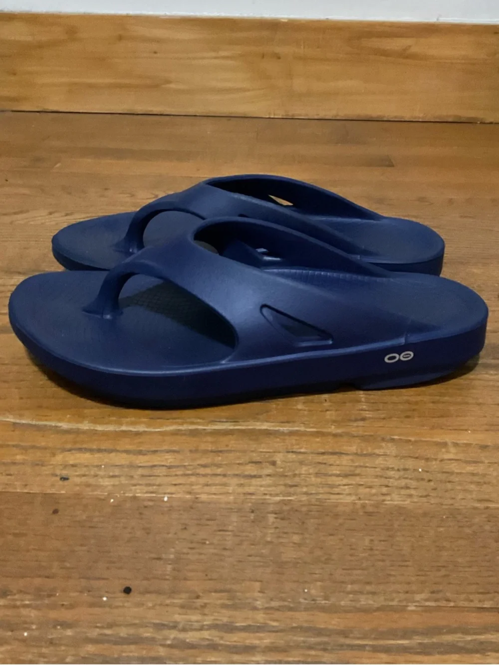Oofos Blue Recovery Thong Sandals/Flip Flops. In Very Good Condition. Men’s 13. - Picture 4 of 9